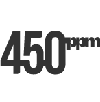 450 PPM